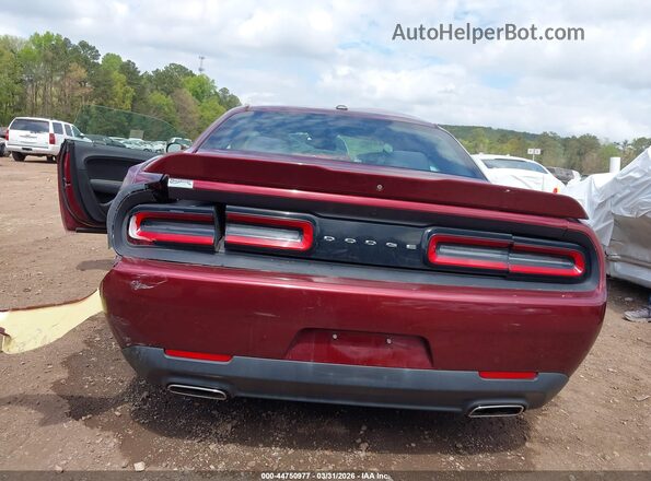 2C3CDZAG3KH677757 2019 DODGE CHALLENGER Burgundy 