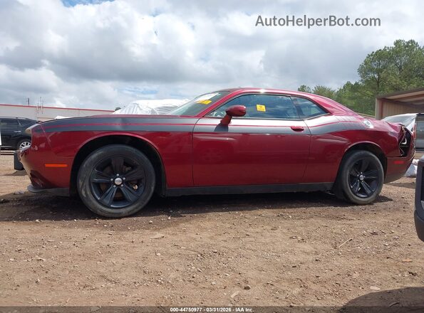 2C3CDZAG3KH677757 2019 DODGE CHALLENGER Burgundy 