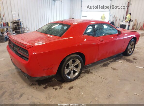 2C3CDZAG5MH627252 2021 DODGE CHALLENGER Красный Задняя правая четверть
