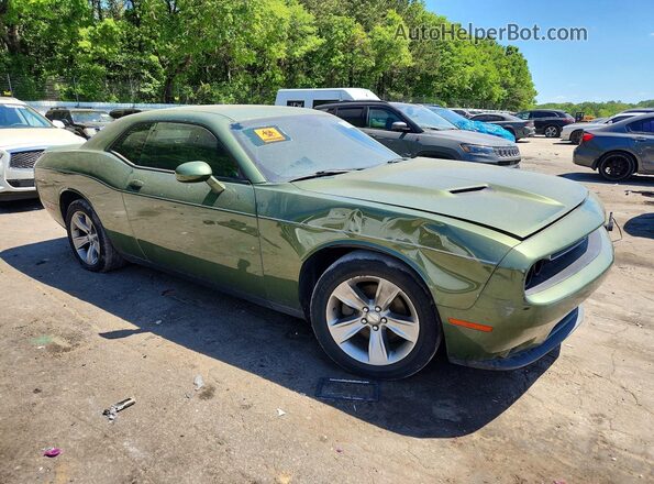 2C3CDZAG6KH570962 2019 DODGE CHALLENGER Зеленый Передняя правая четверть