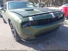 2018 Dodge Challenger Sxt Зеленый vin: 2C3CDZAG7JH287355
