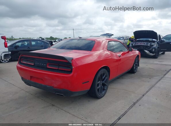 2C3CDZAG7KH632529 2019 DODGE CHALLENGER Red Tył prawy