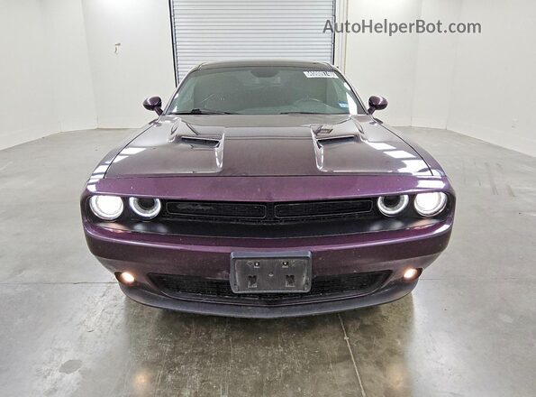 2C3CDZAG9MH586981 2021 DODGE CHALLENGER Фиолетовый Вид спереди