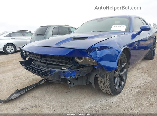 2C3CDZAGXLH218792 2020 DODGE CHALLENGER Синий Вид спереди