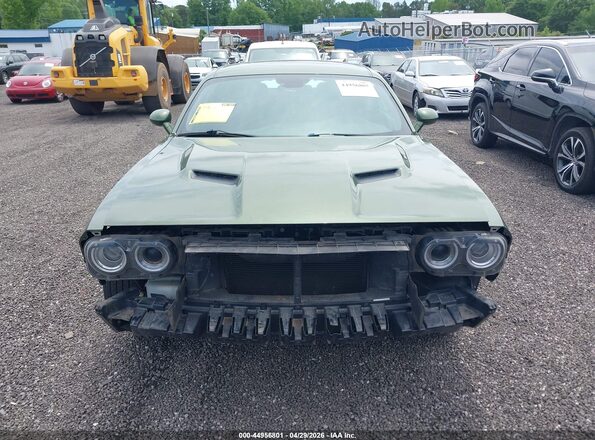 2C3CDZAGXLH227573 2020 DODGE CHALLENGER Зеленый Вид щитка приборов