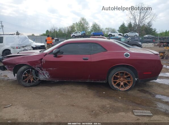 2C3CDZBT0HH656451 2017 DODGE CHALLENGER Maroon Vista interior de 360 grados
