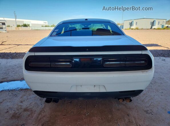 2C3CDZBT0KH583203 2019 DODGE CHALLENGER Белый Вид сзади