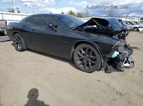 2C3CDZBT0NH171822 2022 DODGE CHALLENGER Черный Передняя правая четверть