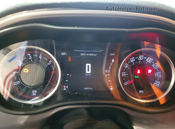 2C3CDZBT1MH546633 2021 DODGE CHALLENGER Серебряный Вид щитка приборов