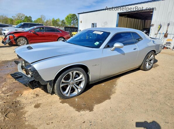 2C3CDZBT3MH567466 2021 DODGE CHALLENGER Серебряный Передняя левая четверть