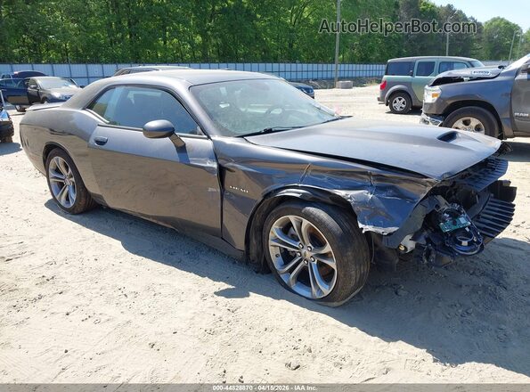 2C3CDZBT3NH124641 2022 DODGE CHALLENGER Серый Передняя правая четверть