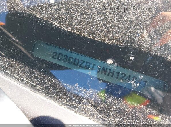 2C3CDZBT3NH124641 2022 DODGE CHALLENGER Серый 