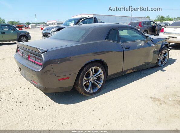 2C3CDZBT3NH124641 2022 DODGE CHALLENGER Серый Задняя правая четверть