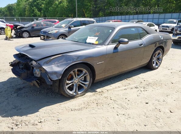 2C3CDZBT3NH124641 2022 DODGE CHALLENGER Серый Передняя левая четверть