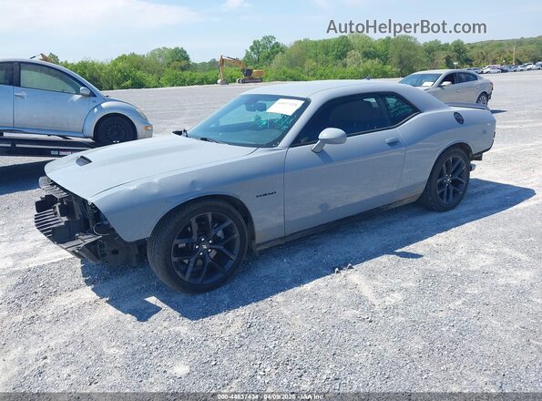 2C3CDZBT5MH676902 2021 DODGE CHALLENGER Серый Передняя левая четверть