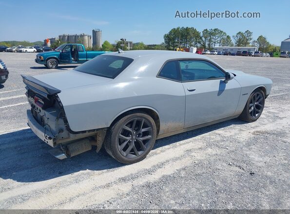2C3CDZBT5MH676902 2021 DODGE CHALLENGER Серый Задняя правая четверть