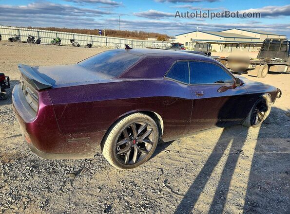 2C3CDZBT8NH182048 2022 DODGE CHALLENGER Фиолетовый Задняя правая четверть