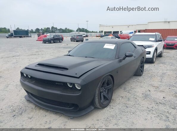 2C3CDZC93JH338946 2018 DODGE CHALLENGER Черный Вид спереди