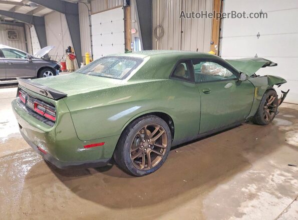 2C3CDZC96PH633757 2023 DODGE CHALLENGER Green უკანა მარჯვენა