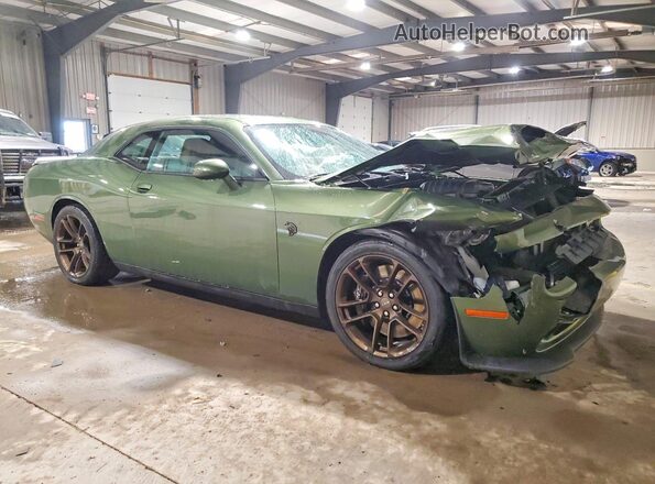 2C3CDZC96PH633757 2023 DODGE CHALLENGER Green წინა მარჯვენა