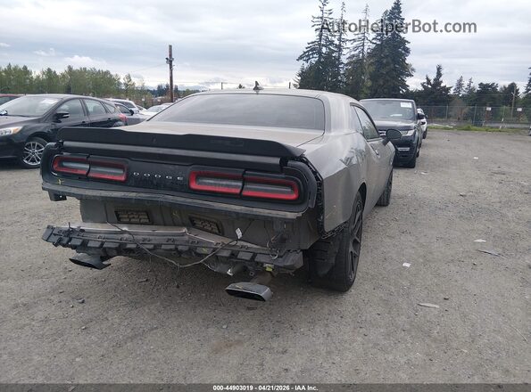 2C3CDZFJ1HH619630 2017 DODGE CHALLENGER Серый Задняя правая четверть