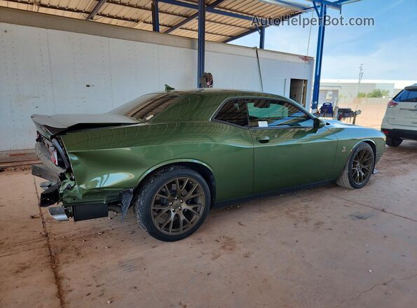 2C3CDZFJ1NH163897 2022 DODGE CHALLENGER Зеленый Задняя правая четверть