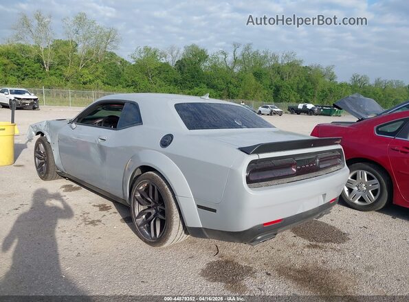 2C3CDZFJ2MH622935 2021 DODGE CHALLENGER Серый Задняя левая четверть