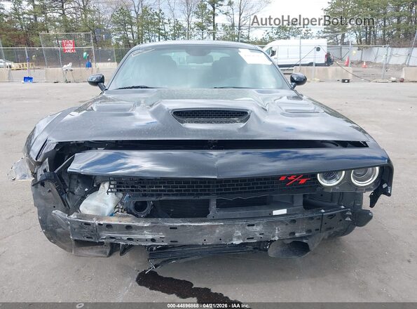 2C3CDZFJ2NH121559 2022 DODGE CHALLENGER Black Widok zestawu wskaźników