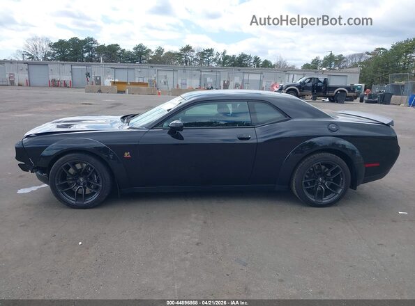 2C3CDZFJ2NH121559 2022 DODGE CHALLENGER Black Widok wnętrza 360 stopni