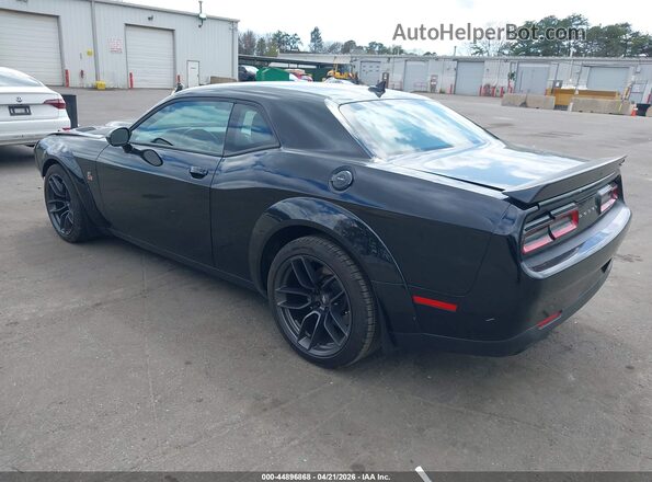 2C3CDZFJ2NH121559 2022 DODGE CHALLENGER Black Tył lewy