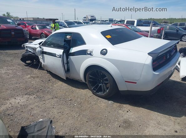 2C3CDZFJ2PH629047 2023 DODGE CHALLENGER Белый Задняя левая четверть