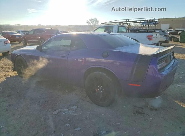 2C3CDZFJ3JH310960 2018 DODGE CHALLENGER Purple Tył lewy