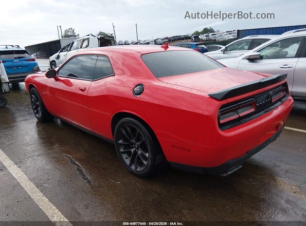 2C3CDZFJ9MH501318 2021 DODGE CHALLENGER Red Tył lewy