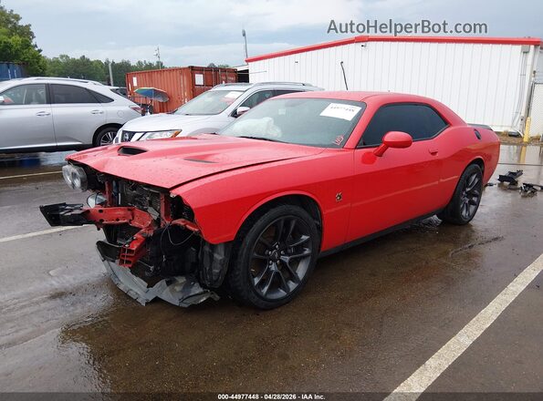 2C3CDZFJ9MH501318 2021 DODGE CHALLENGER Red Przód lewy