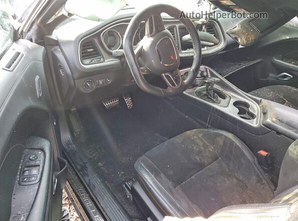 2C3CDZFJ9MH503022 2021 DODGE CHALLENGER Black Вид панелі приладів