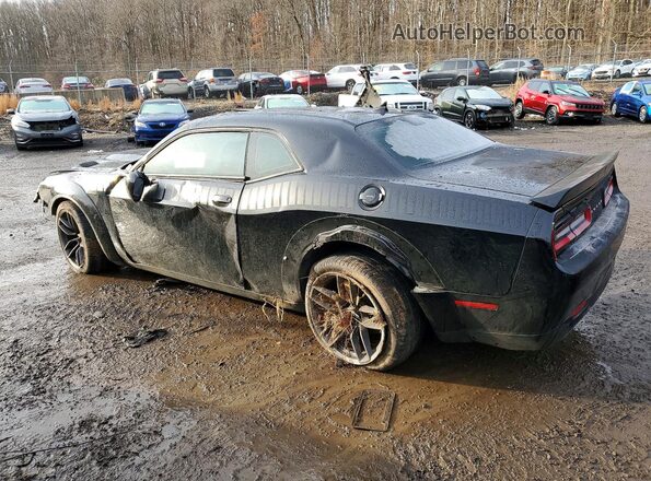 2C3CDZFJ9MH503022 2021 DODGE CHALLENGER Black Задня ліва чверть
