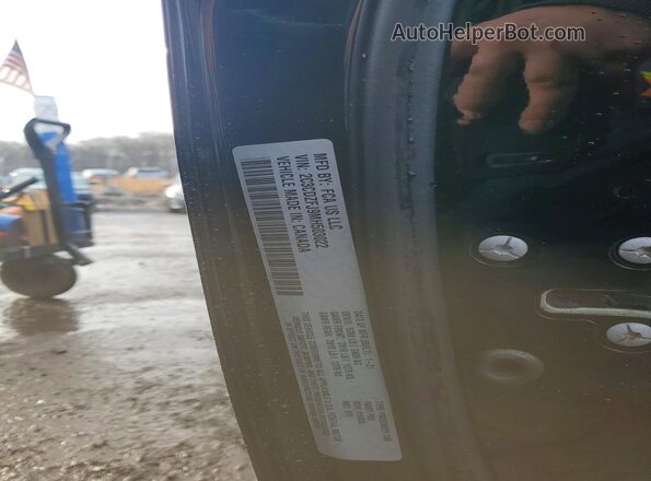 2C3CDZFJ9MH503022 2021 DODGE CHALLENGER Black Вид підкапотного простору