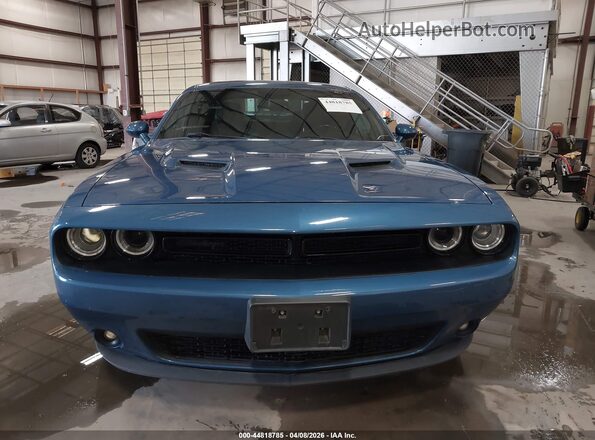 2C3CDZGG3MH635096 2021 DODGE CHALLENGER Blue Widok wnętrza z tyłu