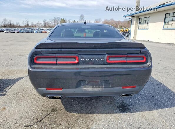 2C3CDZGG9HH580904 2017 DODGE CHALLENGER Черный Вид сзади
