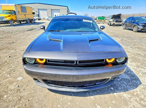 2C3CDZGG9JH220215 2018 DODGE CHALLENGER Угольный Вид спереди