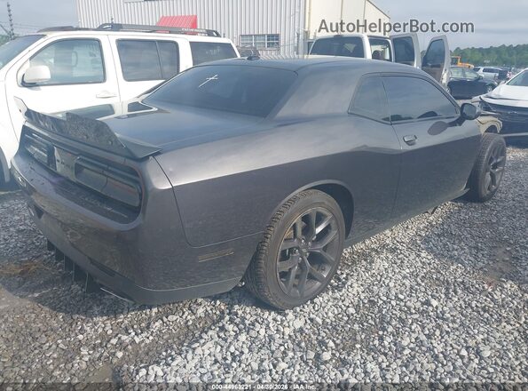 2C3CDZJG2NH263261 2022 DODGE CHALLENGER Коричневый Задняя правая четверть