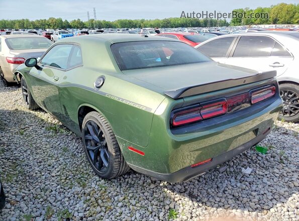 2C3CDZJG8PH559226 2023 DODGE CHALLENGER Зеленый Задняя левая четверть