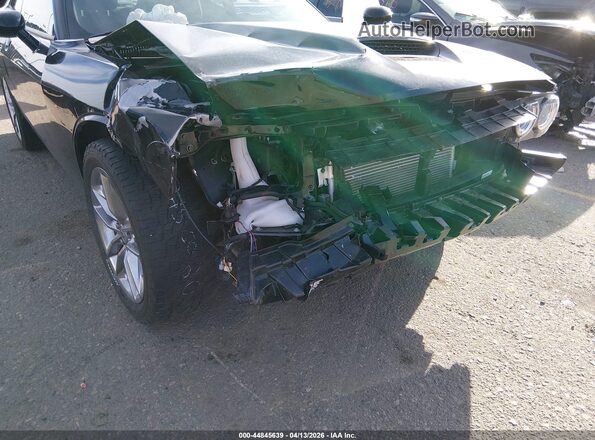 2C3CDZKG5NH223741 2022 DODGE CHALLENGER Черный Вид спереди