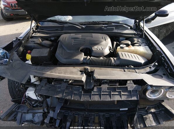 2C3CDZKG5NH223741 2022 DODGE CHALLENGER Черный Вид сзади