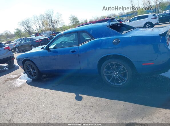 2C3CDZKG6MH663725 2021 DODGE CHALLENGER Blue Vista interior de 360 grados