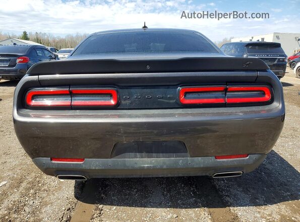 2C3CDZKG7MH500730 2021 DODGE CHALLENGER Charcoal უკანა ხედი