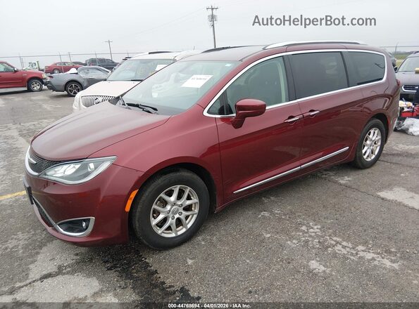 2C4RC1BG2LR266709 2020 CHRYSLER PACIFICA Темно-бордовый Передняя левая четверть