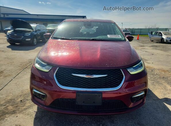 2C4RC1BG6PR613660 2023 CHRYSLER PACIFICA Бордовый Вид спереди