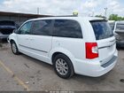 2016 Chrysler Town & Country Touring White vin: 2C4RC1BG7GR300780