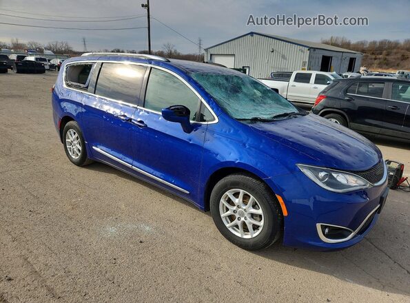 2C4RC1BG7LR105627 2020 CHRYSLER PACIFICA Синий Передняя правая четверть
